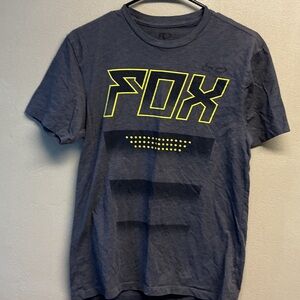 FOX Men's Blue T-Shirt Sz M 0200